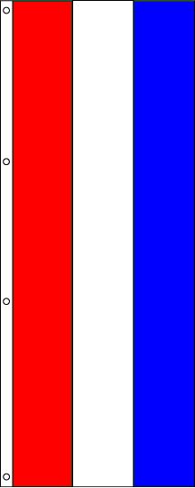 Tall Red, White and Blue Attention Flag – 2×6 ft, 3×8 ft