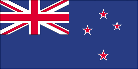 New Zealand Govt. Nylon Flag