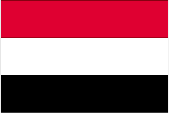 Yemen Govt. Nylon Flag