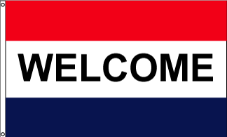 Welcome Flag – $40.00