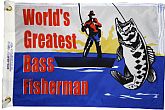 Bass Fisherman Flag