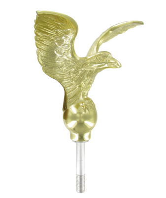 Gold Aluminum Eagle – 9 Inch Wing Span