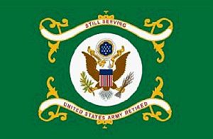 Retired US Army Nylon Flag – $55.00