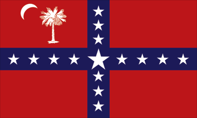 South Carolina Sovereignty Budget Polyester Flag