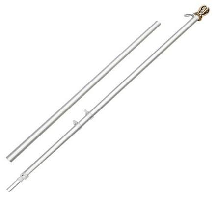 Silver 6 ft Spin Pole with Gold Ball – $22.95