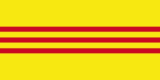South Vietnam Nylon Flag