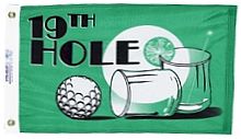 19th Hole Fun Flag