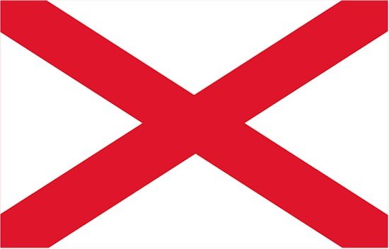 Alabama Nylon Flag